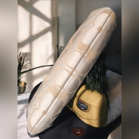 Coach Kristin Signature Sateen Flap Crossbody Style No. F48983 - Picture 4 of 12